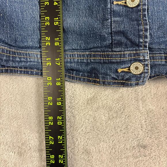 Union Bay stretch Denim Jean Jacket Womens Size M Button Up Medium - Picture 6 of 7